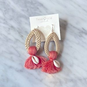 Tess and Tricia earrings